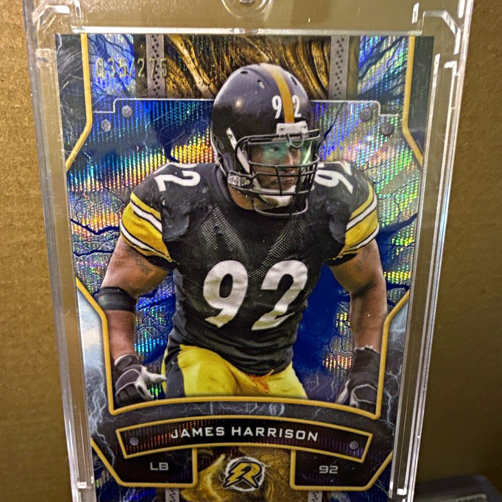 2025 Topps Resurgence James Harrison Pittsburgh Steelers #85 Serial #035/275